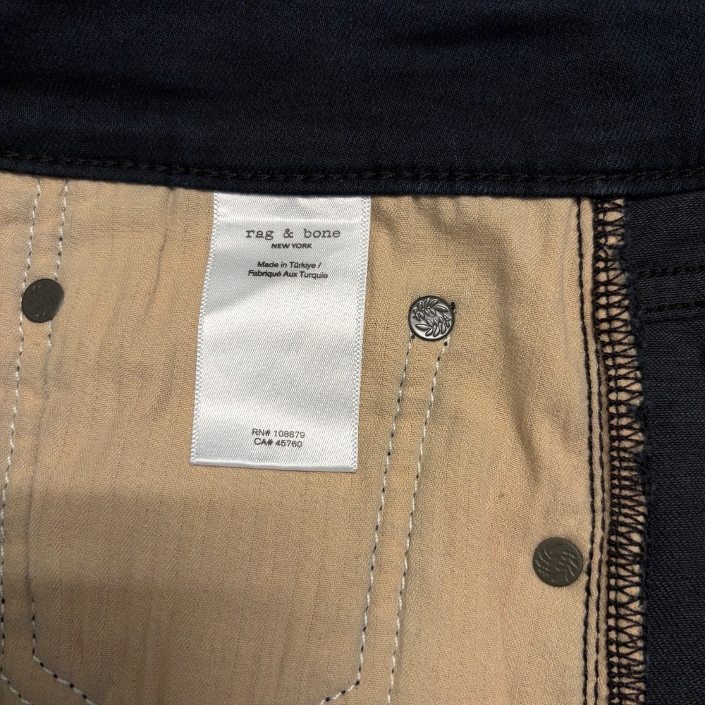 Rag & Bone Men's Fit 1 Skinny Dark Blue Slim Jeans Size 32 - Picture 4 of 4